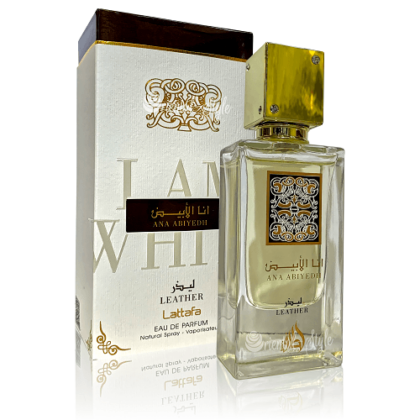 Lattafa Ana Abiyedh Leather EDP 60ml Men