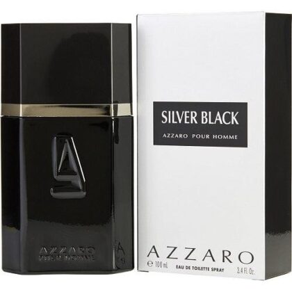 Azzaro Silver Black EDT 100ml Perfume For Men