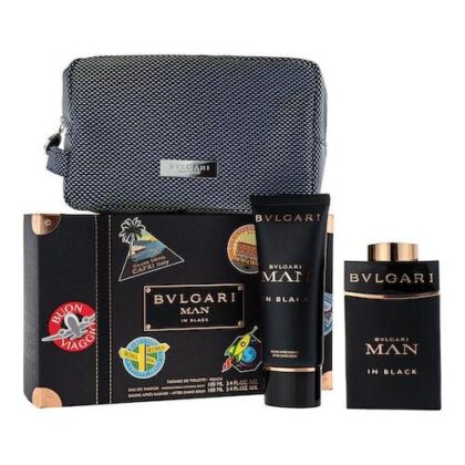 Bvlgari Man In Black EDP 100ml Giftset For Men