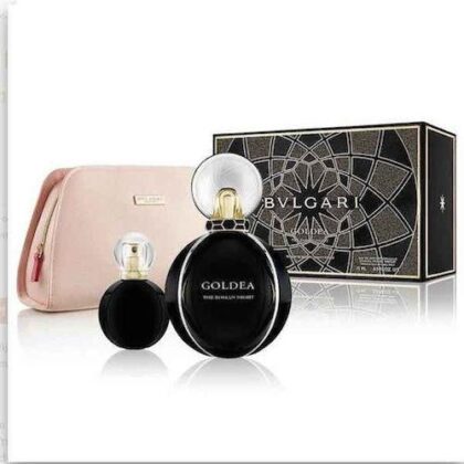 Bvlgari Goldea The Roman Night EDP Sensuelle 75ml Gift Set For Women