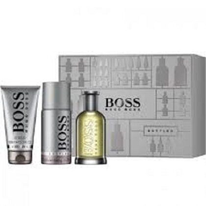 Hugo Boss Bottled EDT 100ml 3-Piece Gift Set For Men
