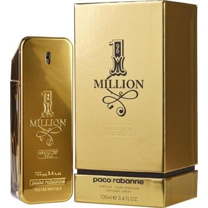 Paco Rabanne 1 Million Absolutely Gold Perfume 100ml EDP For Men